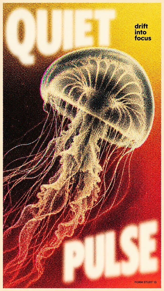 Editorial poster