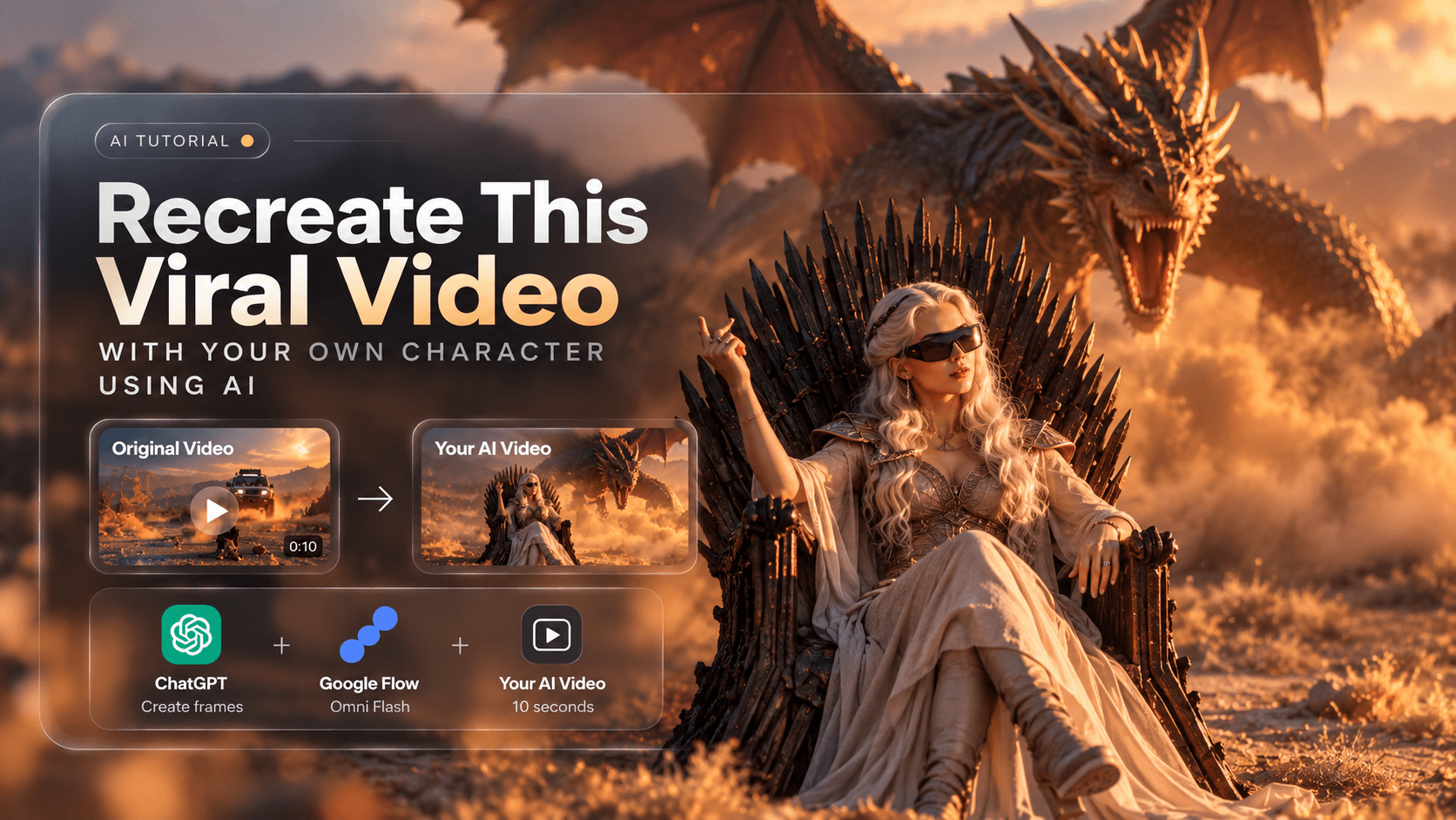 How to Recreate a Viral Video With Your Own Character